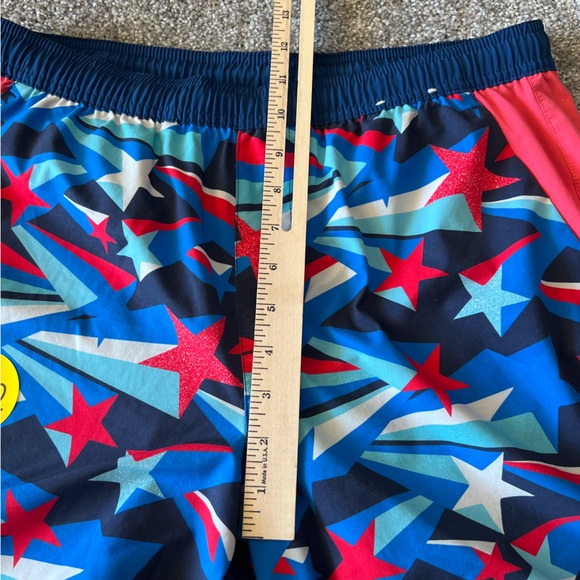 Chubbies swim trunks mens large red blue patriotic star drawstring beach - Picture 8 of 11